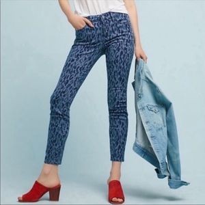 Pilcro and The Letterpress • Printed Mid-Rise Jean